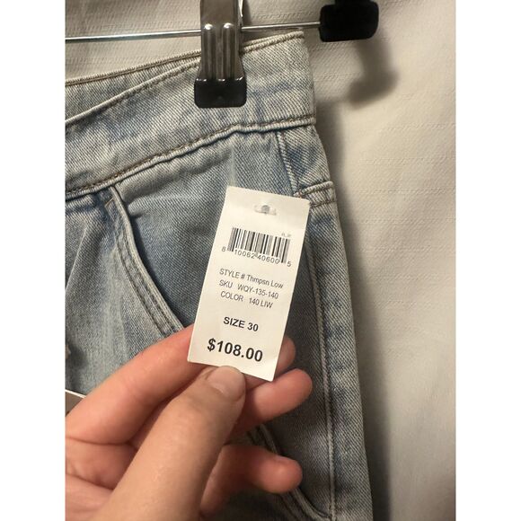 NWT Oliver Logan Thompson Low Slug High Rise Pants Size 10/30 - Picture 4 of 7